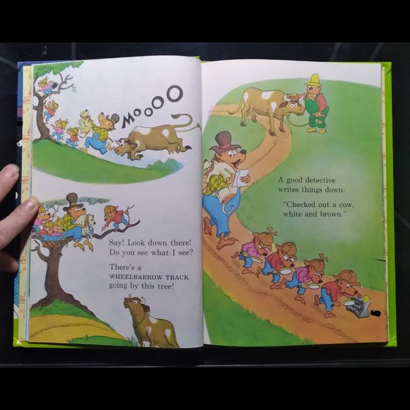 Berenstain Bears Original 1966 The Bears Picnic By Stan and Jan Berenstain - Picture 2 of 4